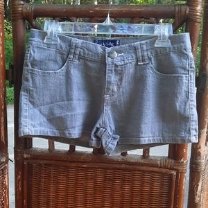 Woman's Gray Short Shorts